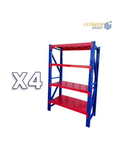 Pack Rack Estantería X4 - (1200 x 500...